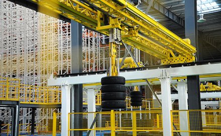 軟控股份“橡膠輪胎智能分揀、調(diào)度與倉儲物流集成系統(tǒng)”達到國際先進水平